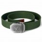 Men Trousers Waist Belt Canvas Military Soviet Memory Luxury Jeans Tactical Army
