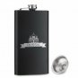 Alcohol Hip Flask Pocket Whiskey Vine Bottle Russia CCCP 12oz Stainless Steel