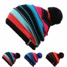 Winter Ski Hat Men Women Warm Knit Skating Skull Cap Beanie Snowboard Colorful