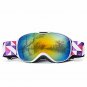 Kids Ski Snowboard Goggles Dual Lens Pro Anti Fog Mask Glasses For Girls Boys UV