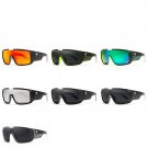 Men Sunglasses Polarized HD Vision UV Sport Glasses Bold Shield Frame Flat Lens