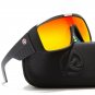 Men Sunglasses Polarized HD Vision UV Sport Glasses Bold Shield Frame Flat Lens