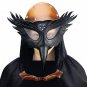 Steampunk Men Mask Black Leather Plague Doctor Bird Long Nose Beak Party Cosplay