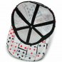 Men Snapback Baseball Cap Printed Poker Hip Hop  Curved Visor Summer Hat
