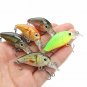 Mini Crankbait Fishing Lures Topwater Artificial Minnow Wobblers 5pcs 3.6cm 3.6g