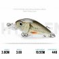 Mini Crankbait Fishing Lures Topwater Artificial Minnow Wobblers 5pcs 3.6cm 3.6g
