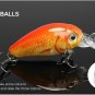 Mini Crankbait Fishing Lures Topwater Artificial Minnow Wobblers 5pcs 3.6cm 3.6g