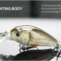 Mini Crankbait Fishing Lures Topwater Artificial Minnow Wobblers 5pcs 3.6cm 3.6g