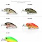 Mini Crankbait Fishing Lures Topwater Artificial Minnow Wobblers 5pcs 3.6cm 3.6g