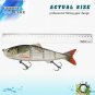 Big Fishing Lure Minnow Hard Bait Swimbait Wobbler Crankbait Tackle 25.5cm 146g
