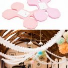 Wedding Hanging Home Decoration Paper Garland Birthday Christmas Party 3.6m