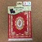 Computer Mouse Pad Retro Rug Mini Carpet Shape Non Slip Laptop Gaming Desk Mat