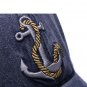 Men Cotton Baseball Cap Sun Hat Vintage Washed Colors Sailor Anchor Snapback