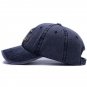 Men Cotton Baseball Cap Sun Hat Vintage Washed Colors Sailor Anchor Snapback