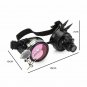 Florata Rivet Goggles Men Women Steampunk Vintage Round Sunglasses Gothic Retro