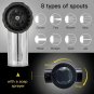 Foam Water Sprayer Garden Hose Nozzle For Car Pet Wash Plants Watering 8 Mode