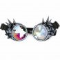 Festival Party Goggles Sunglasses Diffracted Lens Steampunk Men Colorful Glasses