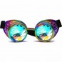 Festival Party Goggles Sunglasses Diffracted Lens Steampunk Men Colorful Glasses