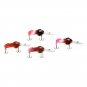 Fishing Lure Artificial Bait Crankbait Penis Minnow Wobbler Bass Tackle 4Pcs Lot