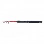 Telescopic Fishing Rod Spinning Tackle Travel Fiberglass Portable Baitcasting