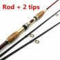 Adjustable Spinning Fishing Rod 1.8M To 2.1M Lure 10-25g Power Hard Carbon Fiber