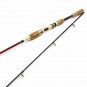 Adjustable Spinning Fishing Rod 1.8M To 2.1M Lure 10-25g Power Hard Carbon Fiber