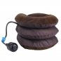 Inflatable Neck Pillow Travel Cervical Traction Collar Pain Relief Brace Support