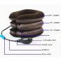 Inflatable Neck Pillow Travel Cervical Traction Collar Pain Relief Brace Support