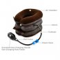 Inflatable Neck Pillow Travel Cervical Traction Collar Pain Relief Brace Support