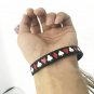 Charm Bracelet Women Men Silicone Poker Style Wristlet Armlet Hand Strap Jewelry