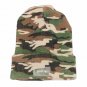 Warm Men Hat LED Lights Camouflage Winter Beanie Knitted Safety Army Cap