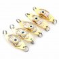 Glowing Fishing Lure Spoon Led Light Flash Lamp Artificial Bait Bass Treble Hook