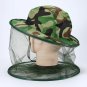 Fishing Hat Anti Mosquito Camouflage Hunt Mesh Cap Face Protect Net Beekeeping