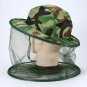 Fishing Hat Anti Mosquito Camouflage Hunt Mesh Cap Face Protect Net Beekeeping