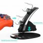 Dual Controllers Charger Charging Dock Stand Station For Sony PlayStation 4 PS4