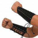 Men Steampunk Hand Armor Leather Medieval Gloves Cuffs Bracers Warrior Templar