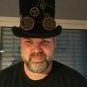 Vintage Steampunk Hat Black Gear Glasses Punk Style Top Headwear Gothic Cosplay