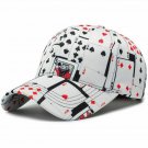 Baseball Cap For Men Poker Accessories Printed Summer Sports Hat Snapback 3D