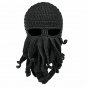 Winter Face Mask Men Women Ski Hat Hand Woven Snowboard Octopus Wool Funny Warm