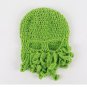 Winter Face Mask Men Women Ski Hat Hand Woven Snowboard Octopus Wool Funny Warm