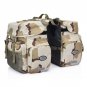 Bicycle Rear Seat Bag Cycling Storage Double Pannier Rack Back Large Carrier 50L