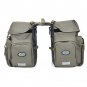 Bicycle Rear Seat Bag Cycling Storage Double Pannier Rack Back Large Carrier 50L