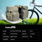 Bicycle Rear Seat Bag Cycling Storage Double Pannier Rack Back Large Carrier 50L