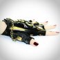 Half Finger Leather Gloves Steampunk Halloween Cosplay Vintage Gothic Theater