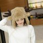 Winter Hat Ushanka Men Women Earflap Warm Elk Cap Faux Fox Fur Cosplay Carnival