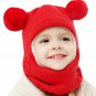 Kids Winter Hats Scarf Warm Mask Girls Boys Children Ski Cap Baby Bonnet Knitted