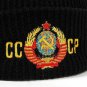 Men Winter Hats CCCP Russian Beanies Women Hip Hop Skullie Warm Cap Knitted Gift