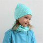 Baby Winter Warm Hat Scarf Set Girl Boy Crochet Beanie Cap Children Toddler