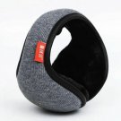 Men Winter Earmuffs Warm Wool Knitted Ear Warmer Foldable Cover Hat Back Wear