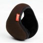 Men Winter Earmuffs Warm Wool Knitted Ear Warmer Foldable Cover Hat Back Wear